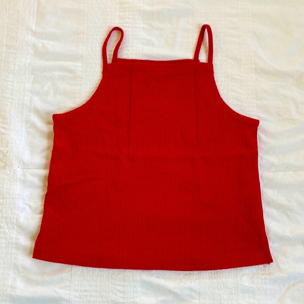 Madewell - Seersucker Apron Tank